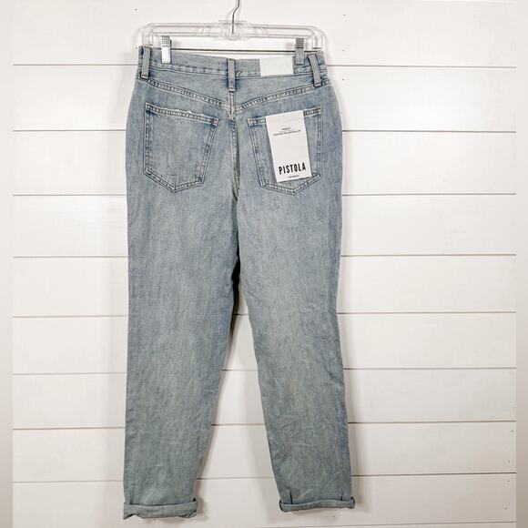 NEW Pistola Presley High Rise Relaxed Roller Jeans Hampton Size 27, MSRP $158 - Picture 10 of 11